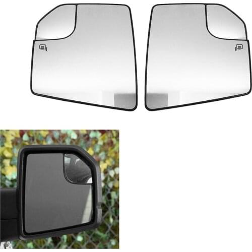 For Ford F-150 F150 2015-2020 Car Front Left Right Heated Side Door Wing Rear View Mirror Lens Glass US Plug