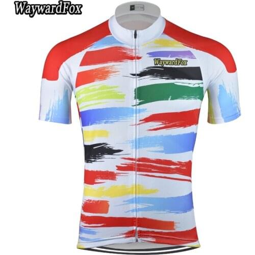 New Classic Summer Mens Cycling Jersey Short Sleeved Racing MTB Outdoor Bicycle Wear Bike Clothing Maillot Ropa Ciclismo