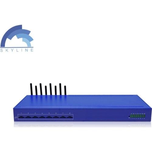 4G voice gateway 8 sip ports Smart sms gateway
