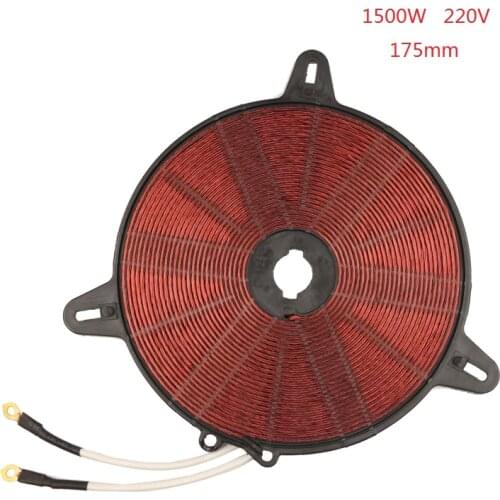 1500W Electromagnetic Oven Induction Coil Induction Heating Panel 185*165*160mm Induction Cooker Accessory
