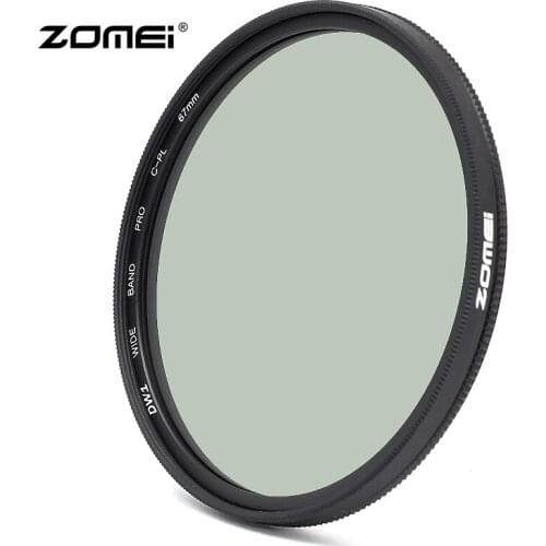 ZOMEI 52mm DW1 Wide Band PRO C-PL Circular Polarizer SLIM CPL Polarizing Filter for Canon Nikon Pentax Sony Sigma Lenses