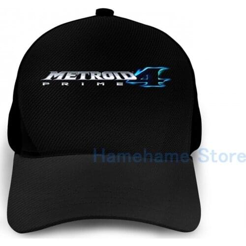 Fashion Metroid prime 4 E3 image Basketball Cap men women Graphic print black Unisex adult hat