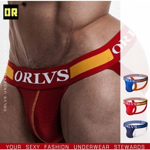 Cotton Sexy Underwear Men Jockstrap Mesh Breathable Briefs Men Bikini Gay Men Underwear Male Panties Briefs Man 2021 New Underpa