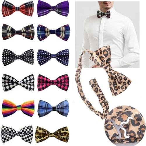 New Bowtie men formal Polyester fiber necktie boy Fashion business wedding bow tie Male Dress Shirt krawatte