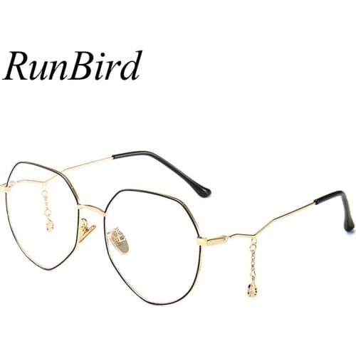 Anti Blue Light Round Cat Eyes Eyeglasse Frame Women&Men Computer Eye protection Eyewear Optical Spectacle Glasses Unisex 5451