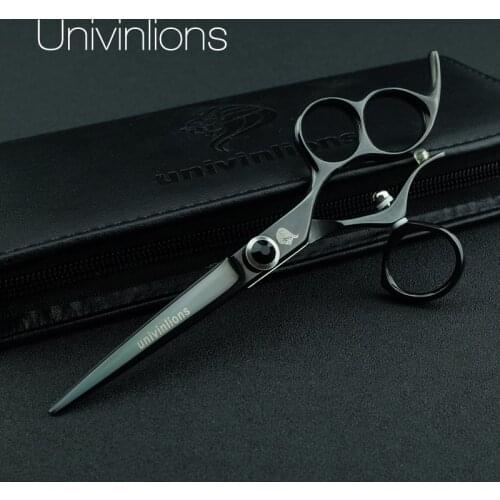 6" flying shears 440C swivel thumb shears hair scissors rotating fly scissors hairdressing swivel scissors rotating thumb shears