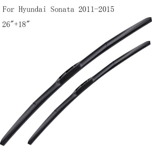 Two Boxes Packing For Hyundai Sonata 2011-2015 Factory Wholesale Front Window Windshield Windscreen Wiper Blade
