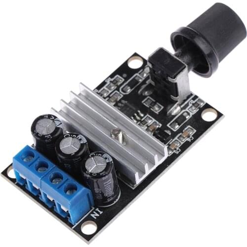 PWM Motor Speed Controller Governor Stepless Speed Regulator LED Dimmer Speed Control For Home LED Light Control DC 5V-16V 10A