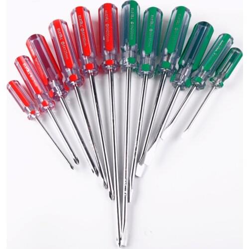 2PCS/Lot Household Screwdriver Tools Cross and Slotted All Types Professional Industrial Tools