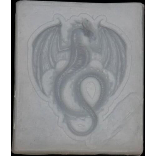 DIY Animal Flying Dragon Silicone Fondant Mold Resin Candy Chocolate Molds Jewerly Making Accessories