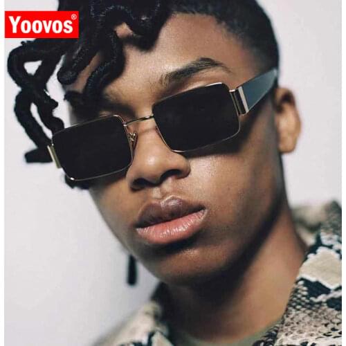 Yoovos Square Sunglasses Men 2021 Luxury Women Glasses Oval Men Eyewear Brand Designer Sunglasses For Women Small Frame Okulary