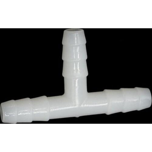 3/8" tee barb Connector water splitter 8/11 garden hose splitter For Poultry farming greenhouse water system 20pcs