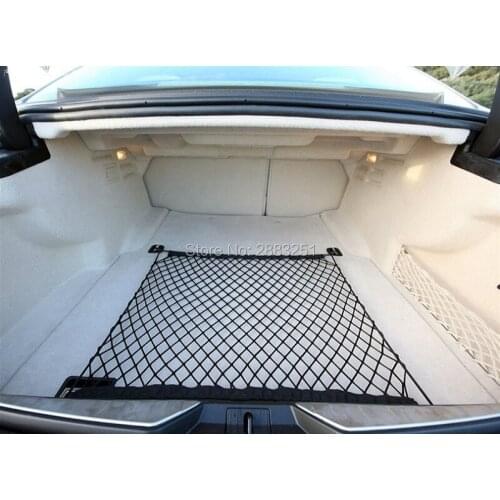 2017 Car styling Car boot Trunk net for BMW e46 e90 Audi a4 a3 Skoda octavia VW Lada Ford Toyota Opel Car Accessories 70*70cm