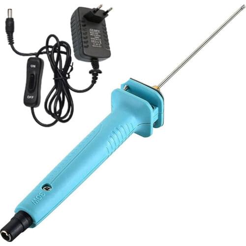 30W 10CM Electric Foam Cutter Pen Engraving Pen Hot Wire Polystyrene Knife Styrofoam Foam Board Cutter Adaptor Diy Cutting Tool