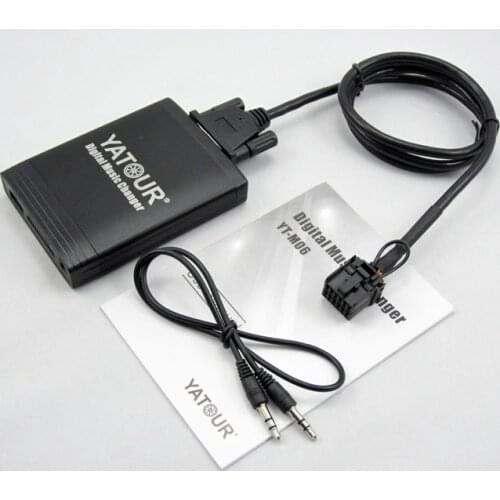 Yatour Music Audio for Ford Focus MK1 6000cd Aux 6000CD RDS EON 5000RDS Car MP3 Player USB Adapter CD changer Yt-m06