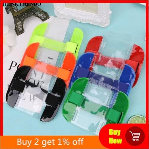 Elastic Arm Band ID Badge Holder Photo Armband Credit Card Case