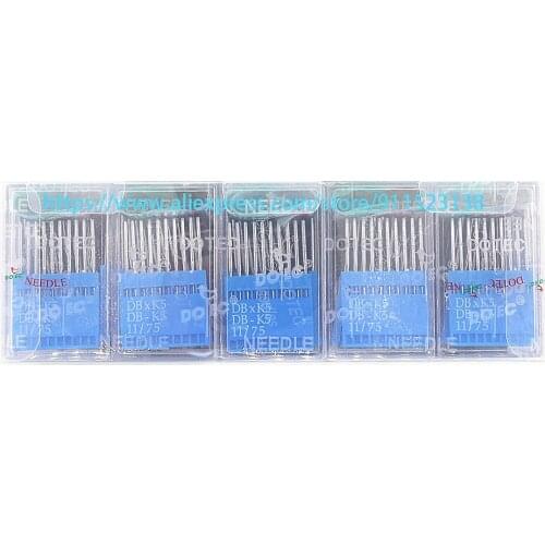 500 Pcs Genuine DOTEC Embroidery Needle DB X K5 65/9 70/10 75/11 80/12 90/14 For Tajima Barudan SWF China Embroidery Machine