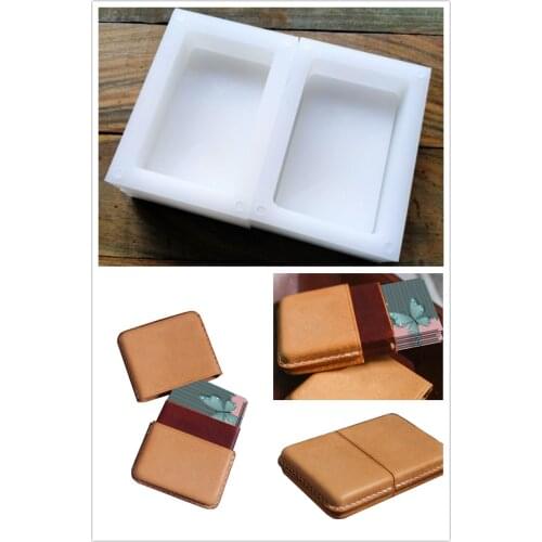 Handcrafted leather shaping mould tools-This mold is used to make leather Card bag / Business Card Case of shaping Mold