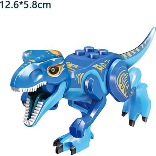 Jurassic Dinosaur Building Blocks Toys Park Compatible Major Brand Gifts Simulation Animal Rex Raptor