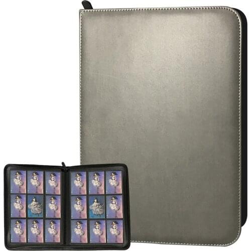 Card Storage Bag Card Collection Bag Leather Leather Book Magic Board Game Tarot Three Kingdoms Poker Card Cover 70*98mm