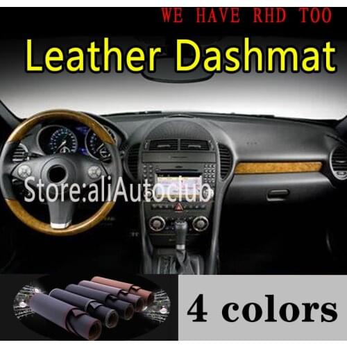 For Mercedes-Benz SLK Class G2 R171 200K SLK230K 280 300 350 2005-2010 Leather Dashmat Dashboard Cover Dash Mat Sunshade Carpet