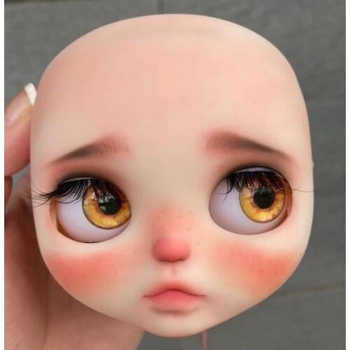 Customization doll face plate Blyth doll face and barehead doll