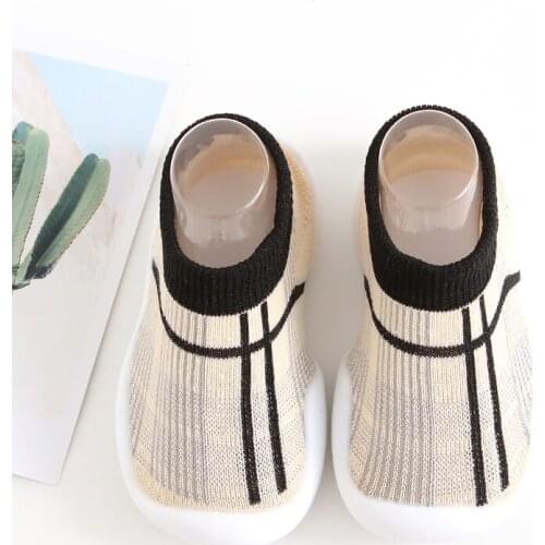 New Fashion Children Anti-slip Shoes Toddler Shoes Baby Girl Non-slip Floor Socks Baby Boy Rubber Sole Indoor Socks Infant Shoes