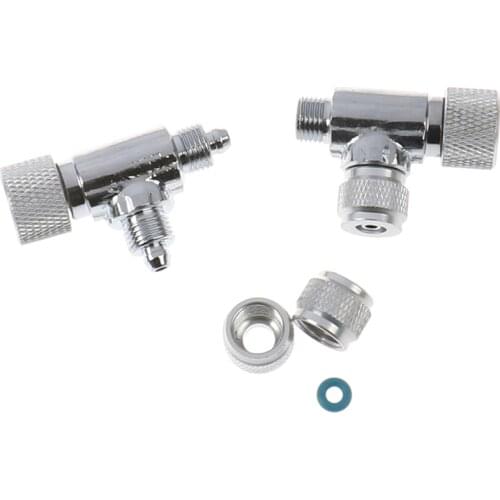 New Aquarium CO2 Counter Bubble Valve-Regulator Diffuser Single-Head Dual-Head Needle Valve Regulator Fish Tank Co2 System