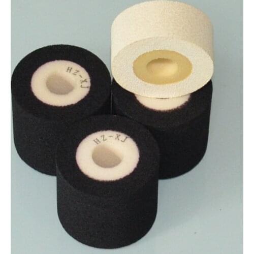 Black Diameter 36mm Height 40mm lot number coding machine solider ink roll for continuous band sealer