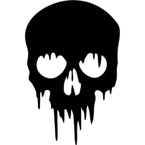 S51248 Various Sizes/Colors Car Stickers Vinyl Decal Fashion Skull V3 Motorcycle Decorative Accessories