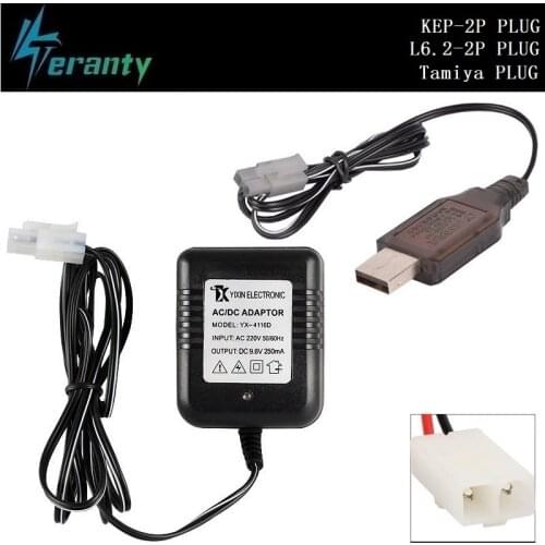 Tamiya Plug / KEP-2P Plug 7.2v / 9.6v Charger For Nicd Nimh Battery Input 110v-240v Output 250mah 9.6v Charger For Rc Toy