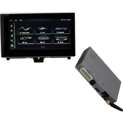 Android10 system GPS car navi for Audi A6 A7 C6 retractable screen,2016-2018 original car 8 inch GPS, 4G multimedia player