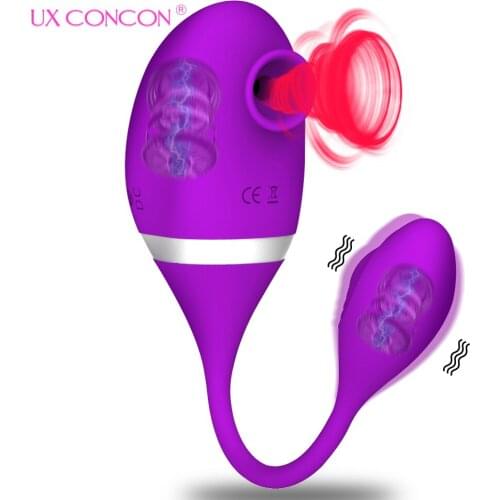 Sucking Licking Clitoris Vibrator Sex Toys for Woman Oral Sex Solo Blowjob Orgasm Vaginal Anal Dildo Masturbator Toys for Adults