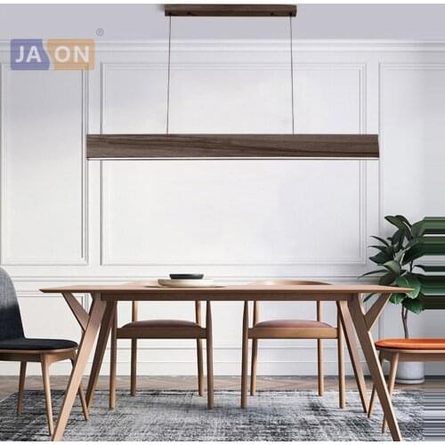LED Nordic Wooden Iron Acrylic Minimalism LED Lamp LED Light Pendant Lights Pendant Lamp LED Pendant Light For Dinning Room