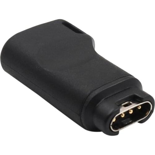USB Type C Female to 4pin Charge Converter for -Gar min Fore runner 945 vivoactive3 trainer vivoactive 3 fenix 5X Plus 95AF