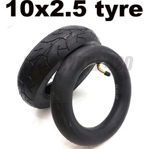 10 Inch Electric Skateboard Tire 10x2.5 for Electric Scooter Skate Board 10x2.50 Inflatable Wheel Tyre Outer Tire inner tube