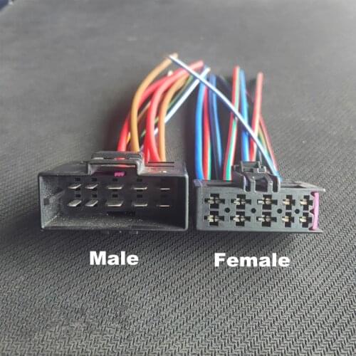 2pcs 10 Pin 10 Way Automotive Connector For Power Seat Heating Plug Socket 8E0 972 710 7L0 972 762