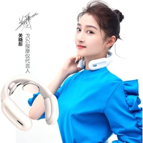 Intelligent Cervical Spine Massage Instrument Massager Mini Electric Neck Guard Multifunctional Shoulder Pulse Physiotherapy