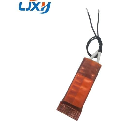 LJXH 2PCS 220V 24x15x3mm Heating Element Heater Plate 70/120/150/280 Degrees PTC Thermostat Insulating Film Power 8W/15W/20W/40W