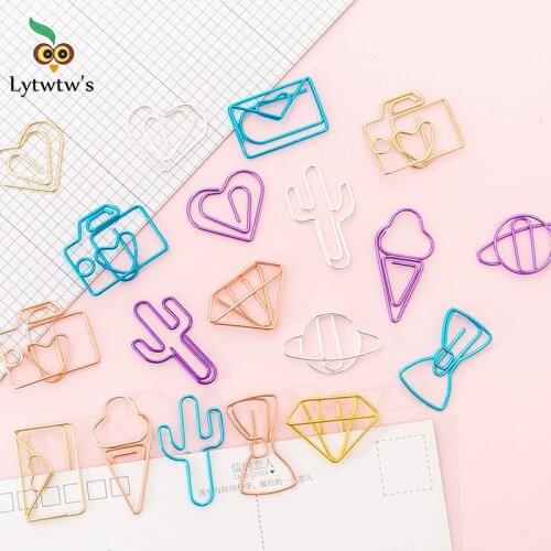 Металлические зажимы для бумаги Lytwtw's China At AliExpress
