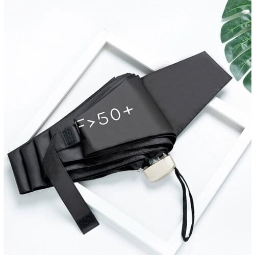 Mini Women Pocket Small Umbrella Anti UV Paraguas Sun Umbrella Rain Windproof Light 5 Folding Portable Waterproof Umbrellas