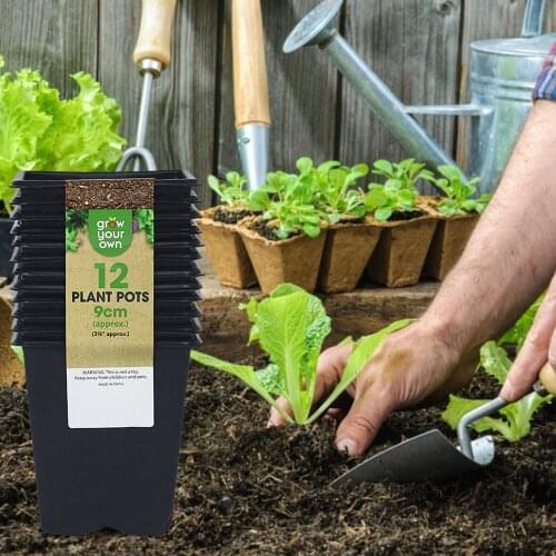 NEW Nursery Pot PS Plastic Cutting Cup Plant Seedling Fake Planting Transplanting Flower Pot Nursery Box Plug Tray