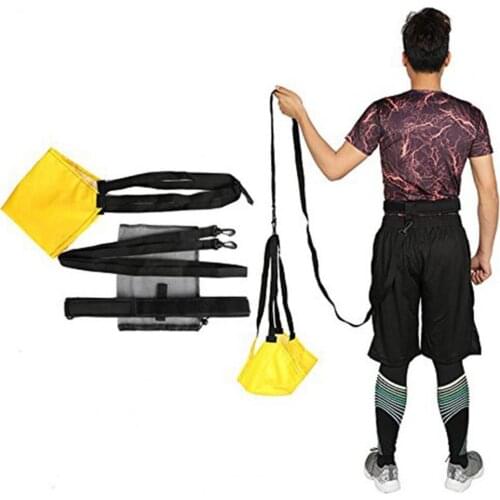 Swimming Resistance Belt Water Pocket Drag Tether Leash Strap Training Aid