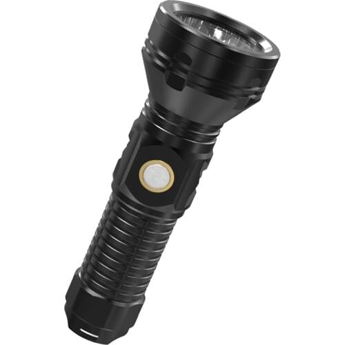 Most Powerful Flashlight Tactical Mount Jetbeam Work Light Battery Big Flashlight Baseball Canister Light Latarka Home Eg50sd