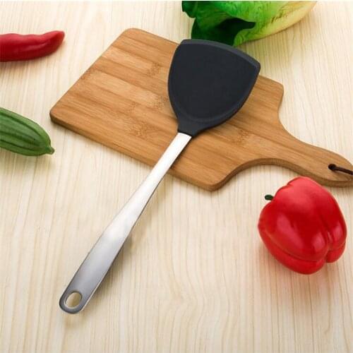 Stainless Steel Spatula Fried Shovel Egg Fish Frying Pan Scoop Cooking Utensils Kitchen Tools Gadget Cooking Accessories