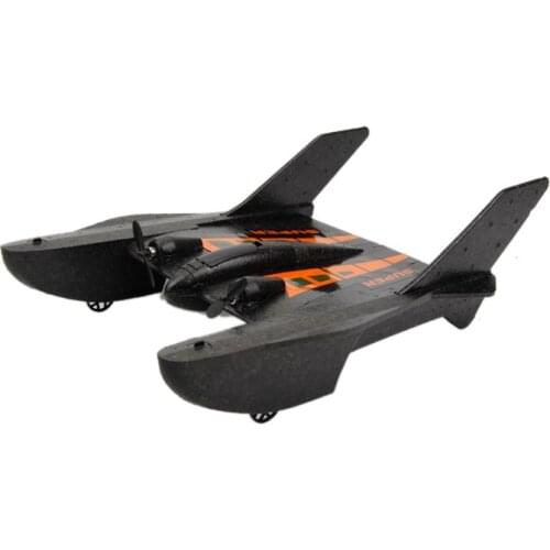 Kids Two Channels Speed Boat 2.4GHz RC Remote Control EPP Glider High Speed Boat RC Racing Speedboat Toy Gift for Child