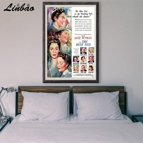 V049 1951 Deeply Touches Your Heart! Vintage Classic Movie Custom Silk Poster Home Deco Wall Art Christmas Gift