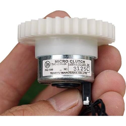 Japan (Maruzawa) DC24V 3W Electromagnetic clutch Counter clutch Printer Accessories