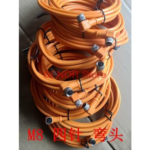 Spot sensor cable DOL-0804-W05M, article number 6009873