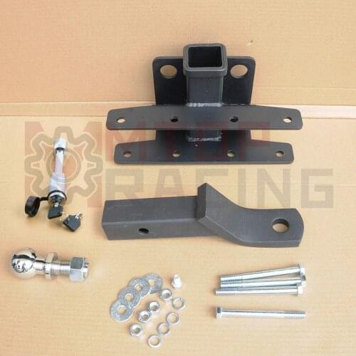 2 inch Receiver Towing Trailer Hitch Tow Hook Kit For Jeep Wrangler 2007 2008 2009 2010 2011 2012 2013 2014 2015 2016 2017